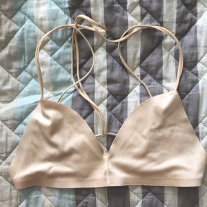 Gold Shiny Bralette